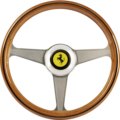 Thrustmaster Ferrari 250 GTO Vintage Wheel AddOn Lenkrad PC Holz, Grau