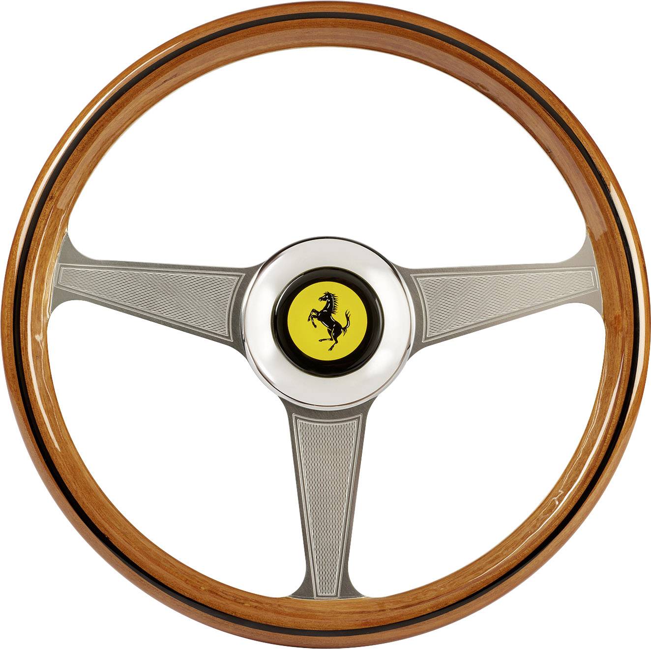 Thrustmaster Ferrari 250 GTO Vintage Wheel AddOn Lenkrad PC Holz, Grau