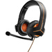 Thrustmaster Y-350CPX Gaming Over Ear Headset kabelgebunden 7.1 Surround Schwarz, Orange Mikrofon-Rauschunterdrückung, Noise Cancelling Lautstärkere