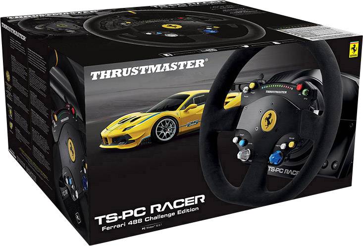 Thrustmaster TS-PC Racer Ferrari 488 Challenge Edition Lenkrad PC Schwarz