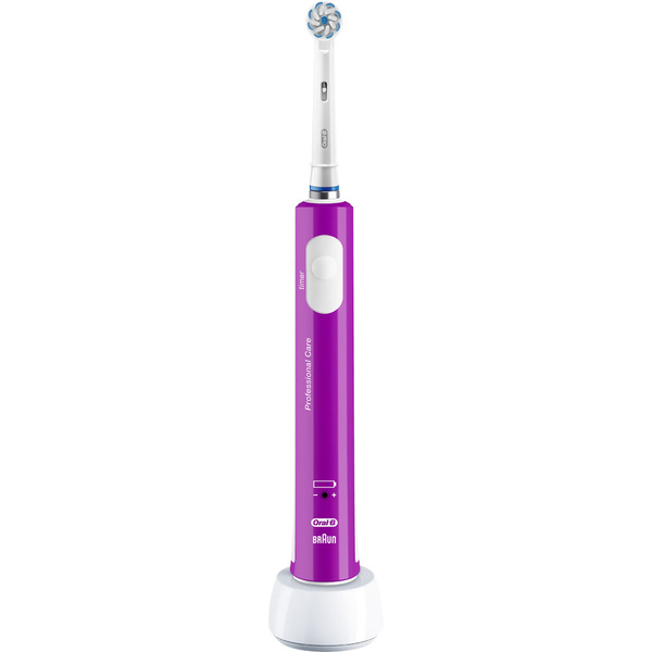 Oral-B Junior purple Junior purple Brosse à dents électrique pour enfants rotatif / oscillant violet, blanc