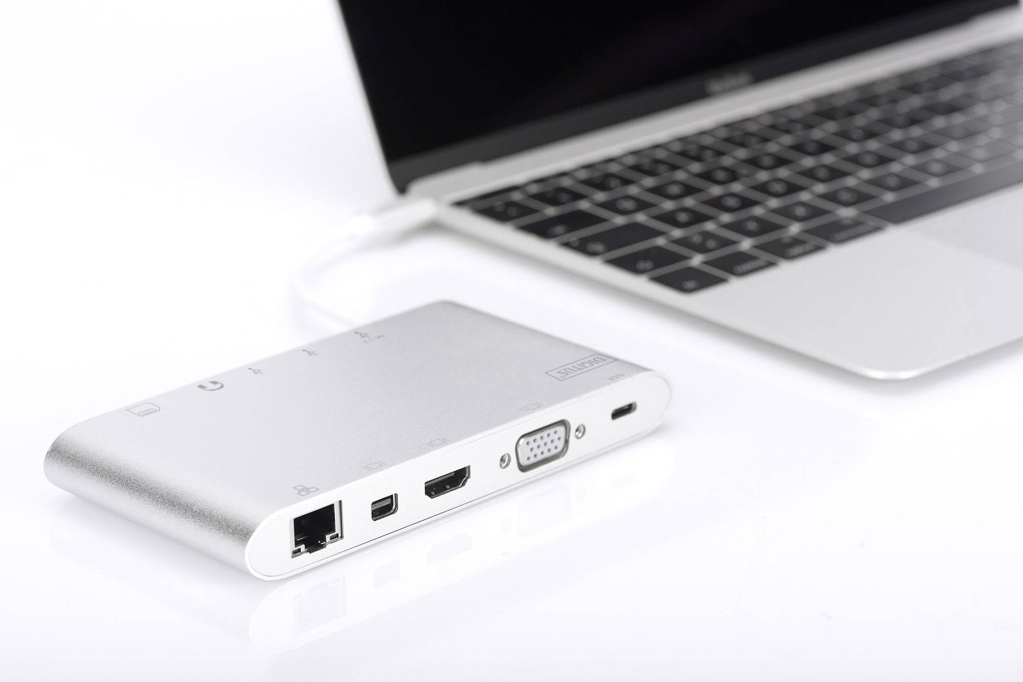 Digitus USB-C® Dockingstation Passend für Marke Dockingstations: Universal inkl. Ladefunktion