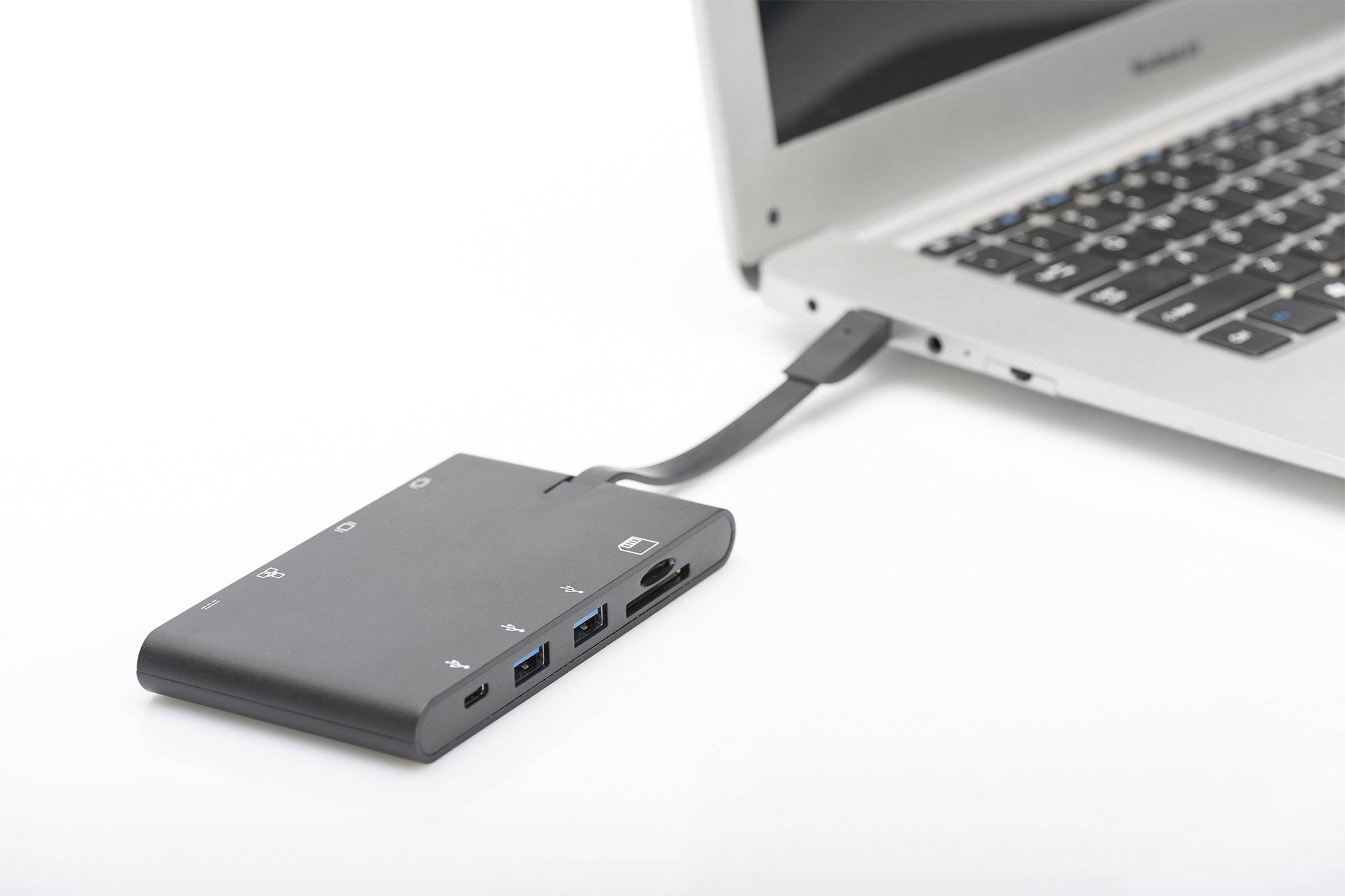 Digitus Notebook Dockingstation Passend für Marke Dockingstations: Universal inkl. Ladefunktion