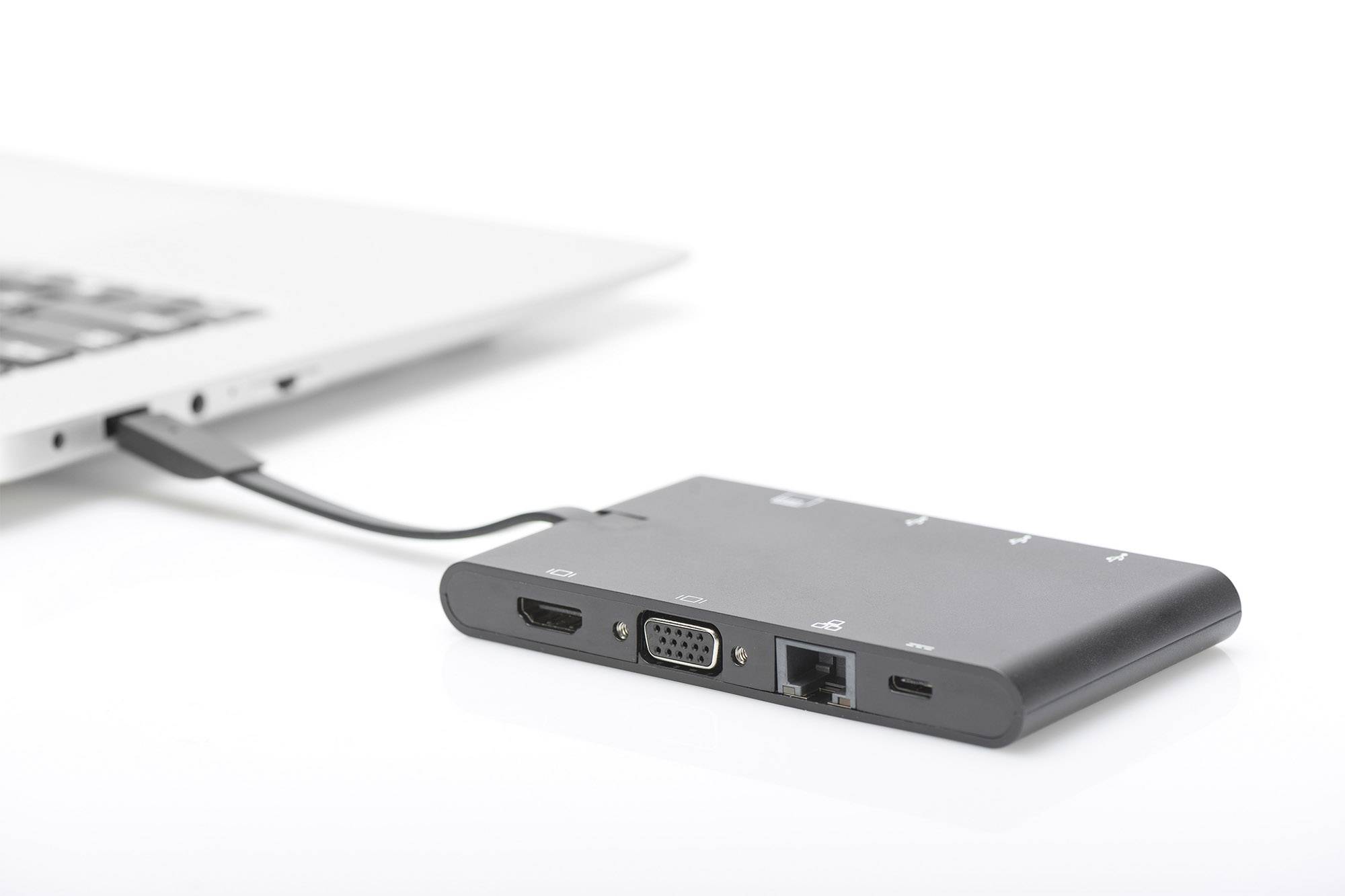 Digitus Notebook Dockingstation Passend für Marke: Universal inkl. Ladefunktion