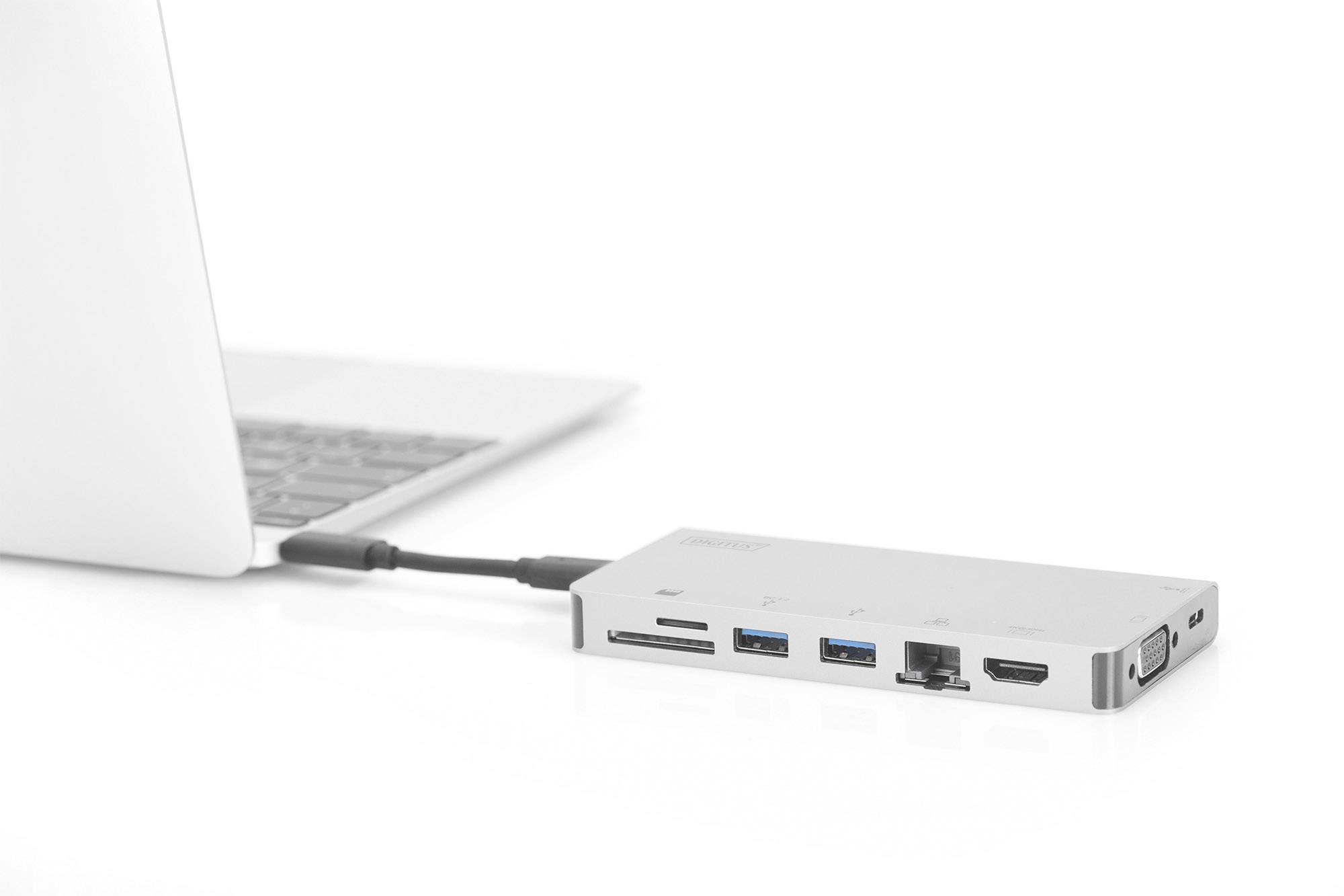 Digitus USB-C® Dockingstation Passend für Marke Dockingstations: Universal inkl. Ladefunktion