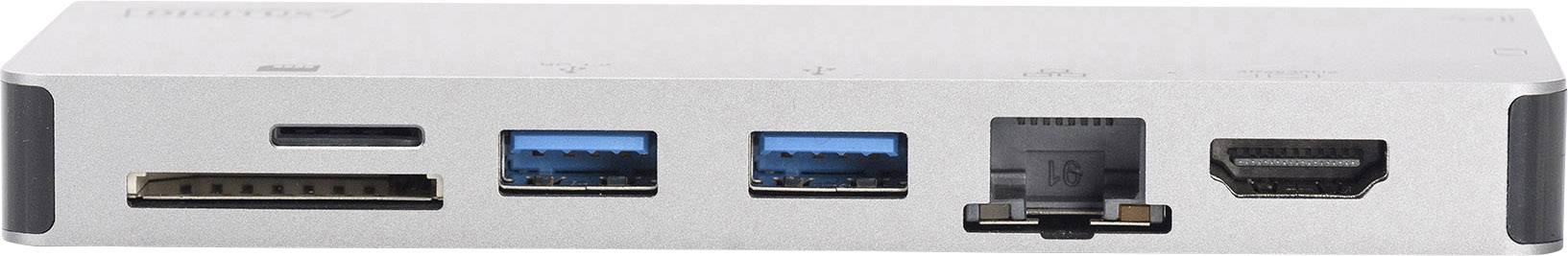 Digitus USB-C® Dockingstation Passend für Marke Dockingstations: Universal inkl. Ladefunktion