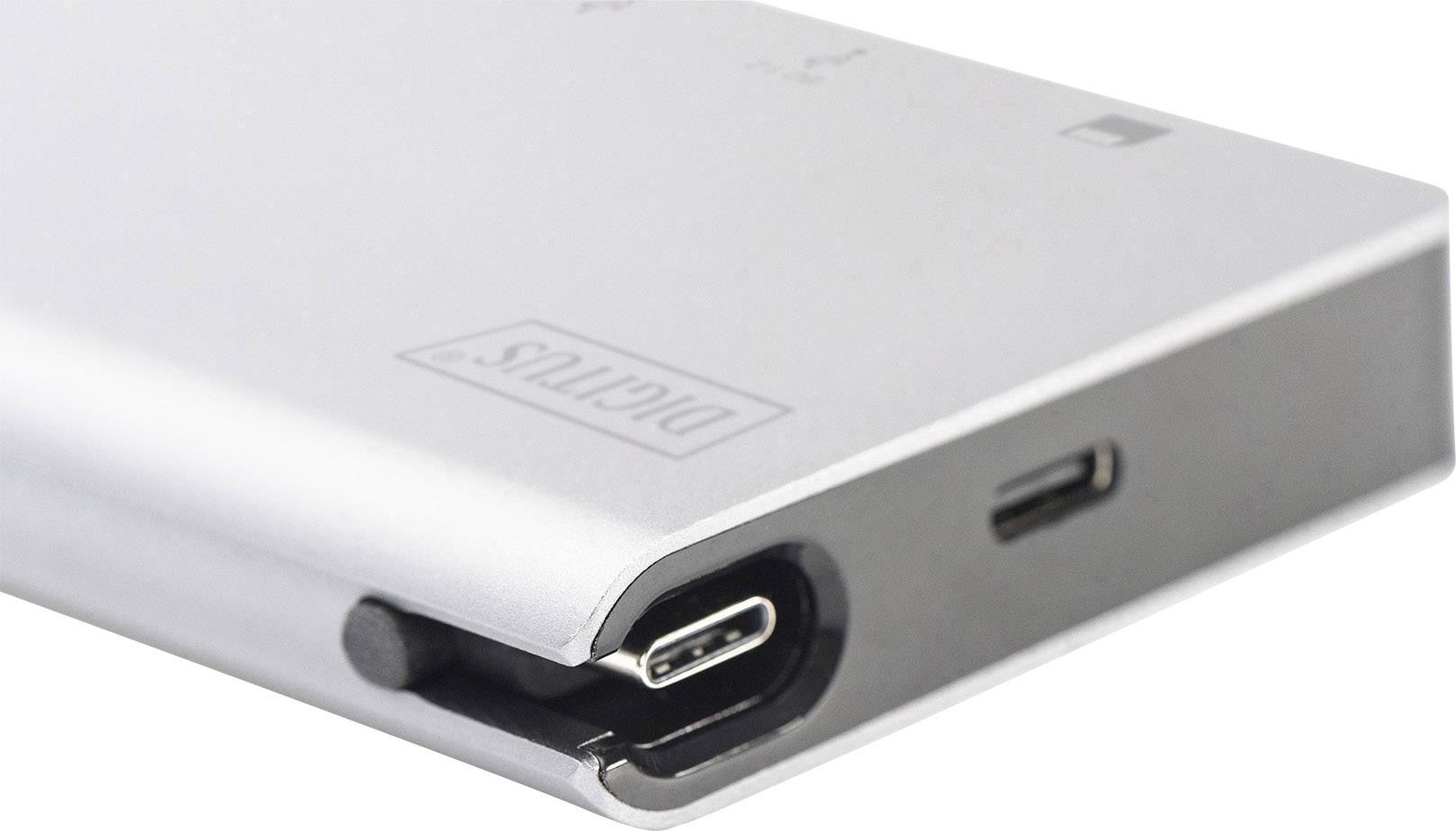 Digitus USB-C® Dockingstation Passend für Marke Dockingstations: Universal inkl. Ladefunktion