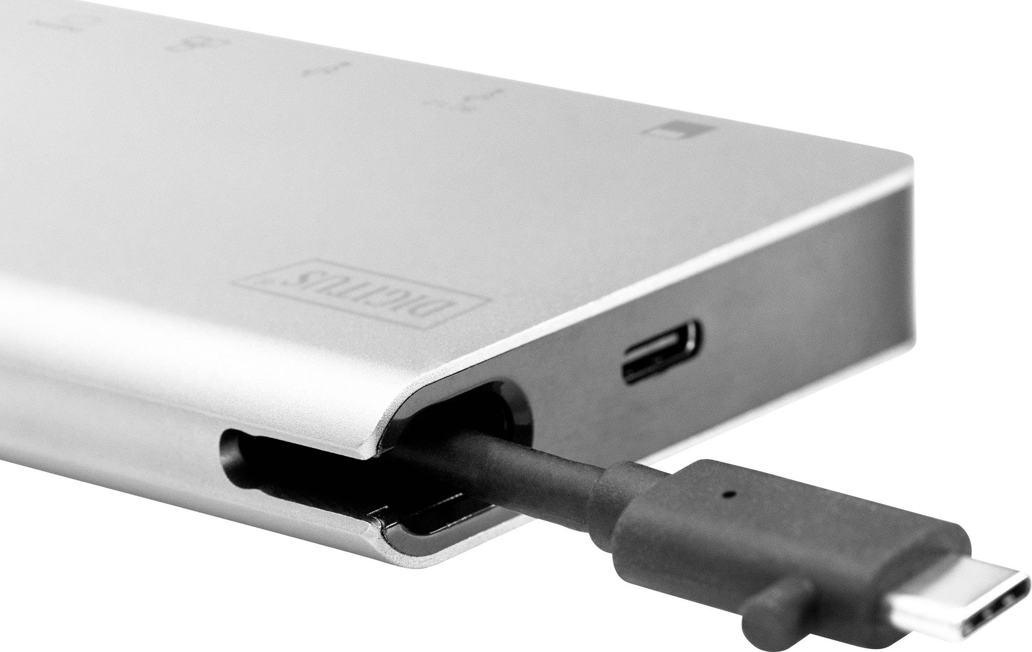 Digitus USB-C® Dockingstation Passend für Marke Dockingstations: Universal inkl. Ladefunktion