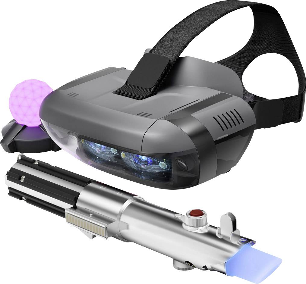 Lenovo AR-7561N Star Wars Jedi Challenge Augmented Reality Brille Schwarz inkl. Controller