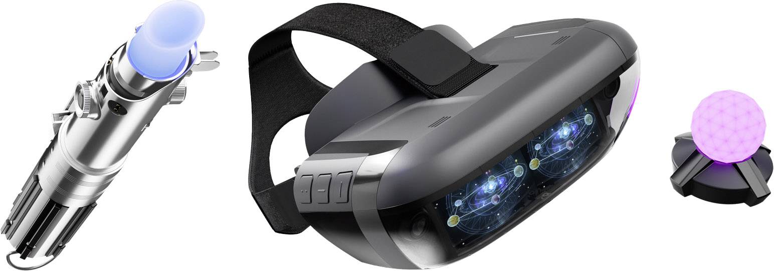 Lenovo AR-7561N Star Wars Jedi Challenge Schwarz Augmented Reality Brille inkl. Controller