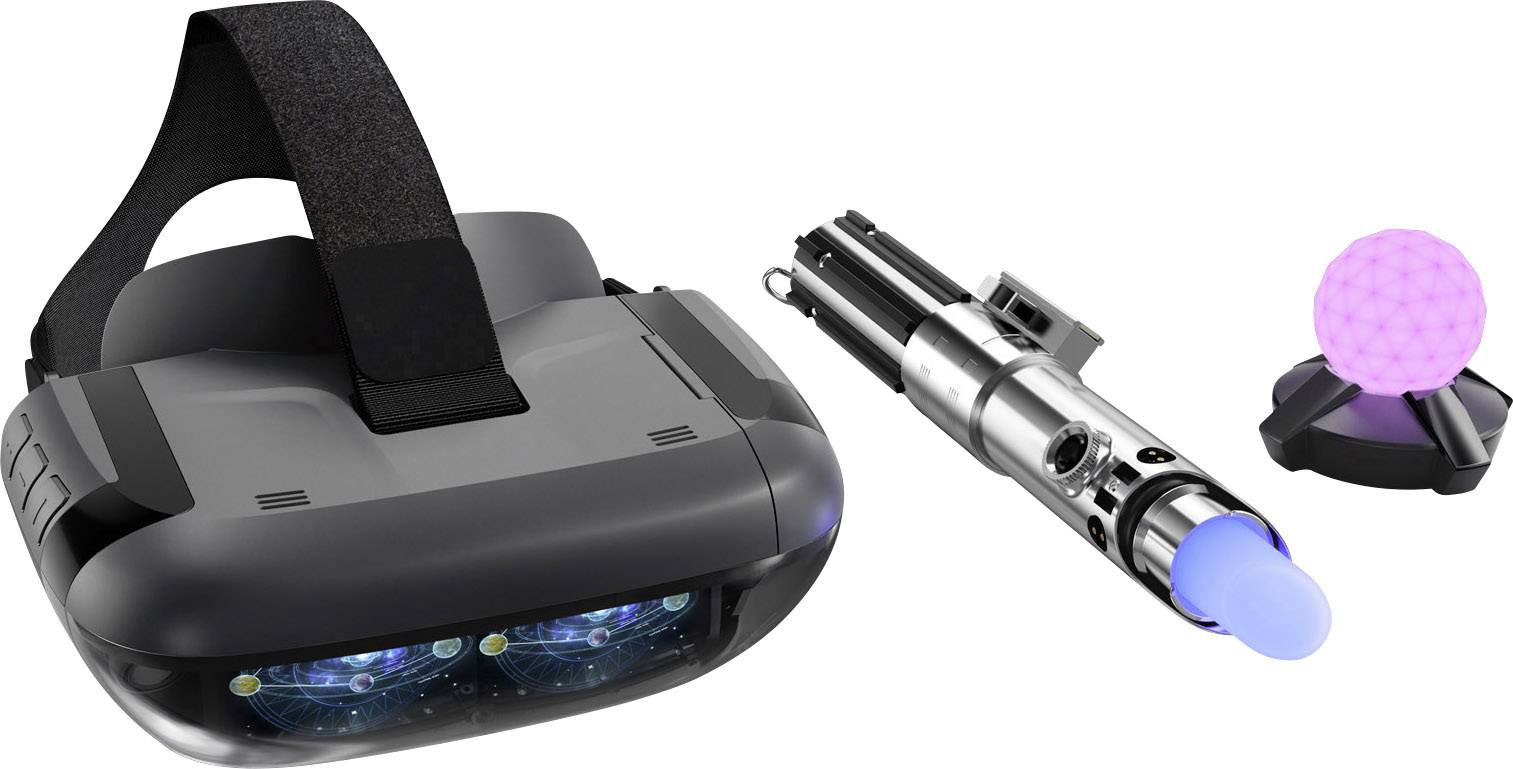 Lenovo AR-7561N Star Wars Jedi Challenge Augmented Reality Brille Schwarz inkl. Controller