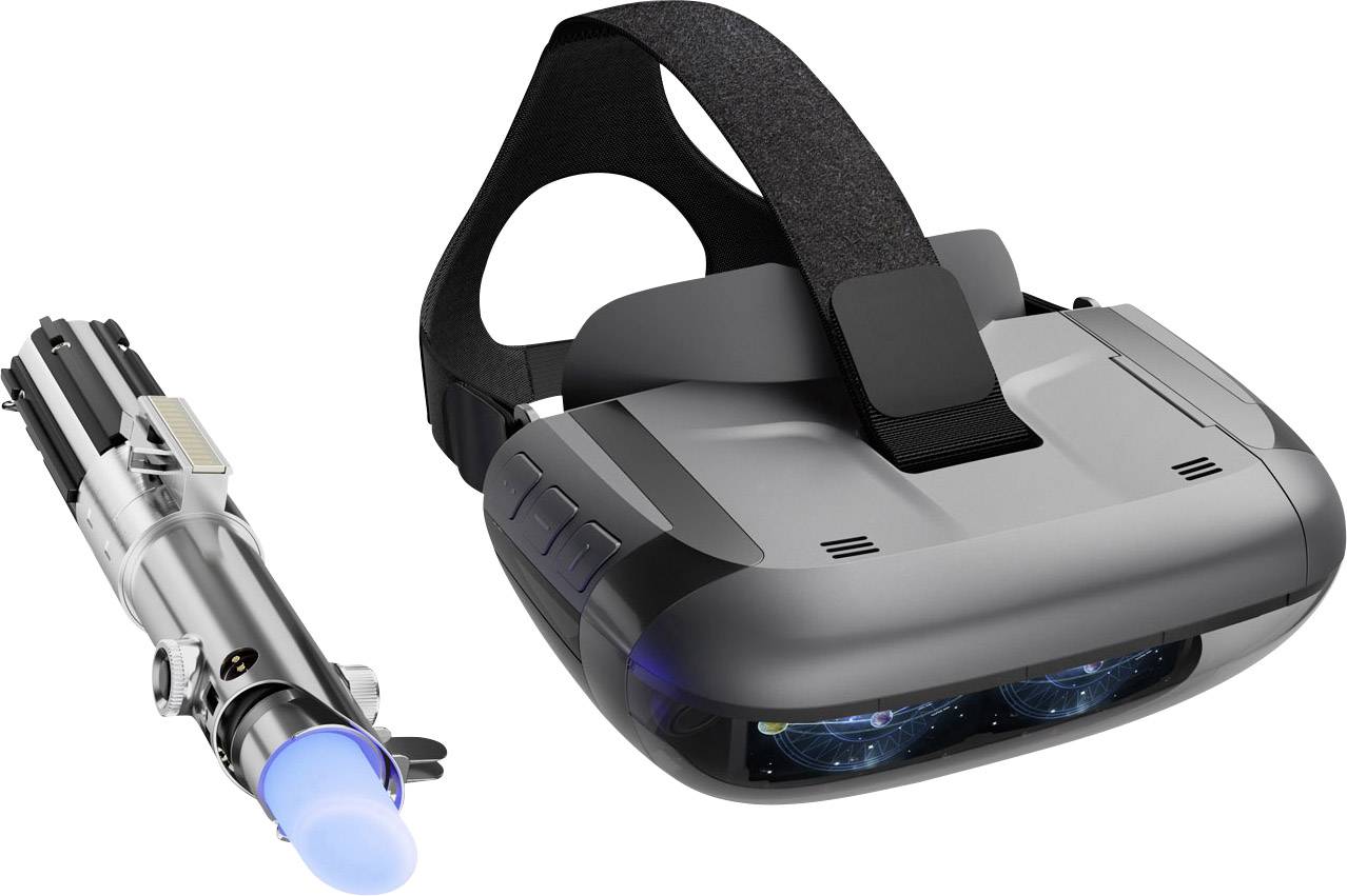 Lenovo AR-7561N Star Wars Jedi Challenge Augmented Reality Brille Schwarz inkl. Controller