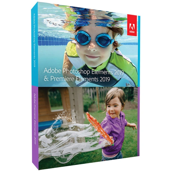 Adobe Photoshop Elements 2019 & Premiere Vollversion, 1 Lizenz Windows, Mac Bildbearbeitung, Videobearbeitung Adobe Photoshop Elements 2019 & Premiere Vollversion, 1 Lizenz Windows, Mac Bildbearbeitung, Videobearbeitung