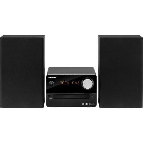 Karcher MC 6470D Stereoanlage AUX, Bluetooth®, CD, DAB+, UKW, USB, Stimmungslicht 2 x 15W Schwarz