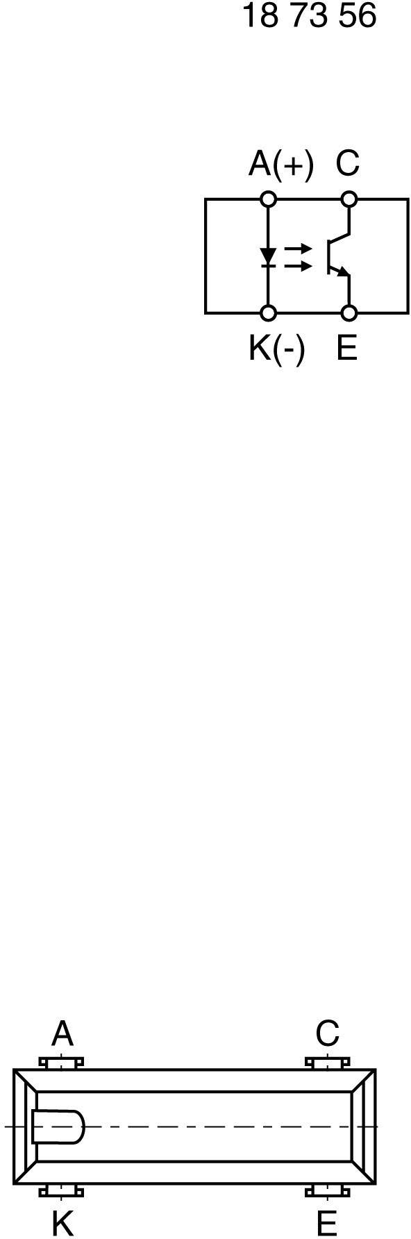 Vishay Optokoppler Phototransistor CNY 66 DIP-4 Transistor DC