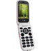 Doro 7060 Senioren-Klapp-Handy mit Ladestation, SOS Taste Rot, Weiß