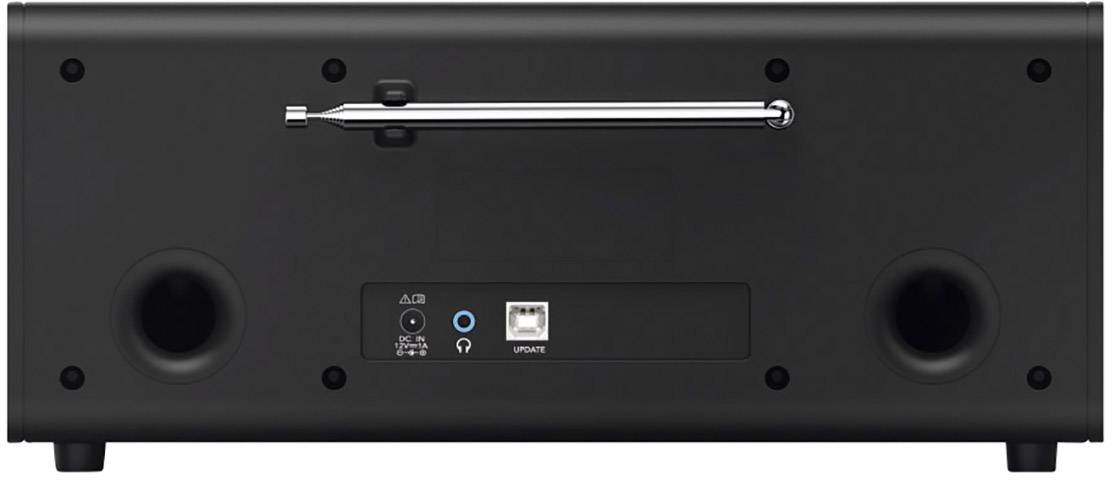 Hama DIR3020, B-Ware Internet Tischradio DAB+, UKW, Internet WLAN, Internetradio B-Ware (Geöffnete Neuware) Schwarz