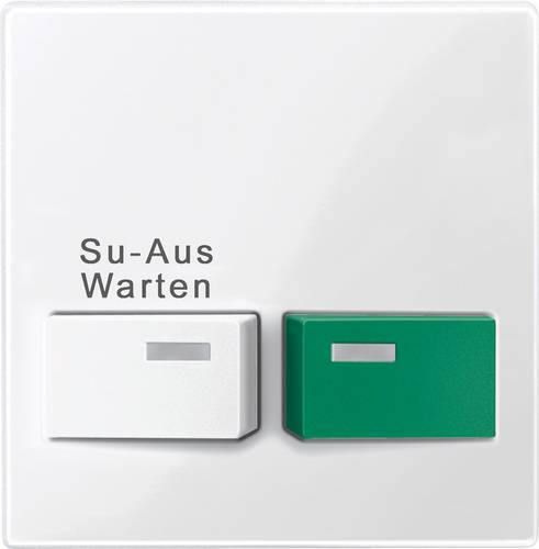 Merten Abdeckung System M Polarweiß 452119