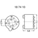 Fischer Elektronik Transistor-Abstandshalter MS 58-7 Passend für Gehäuse (Halbleiter): TO-5 (