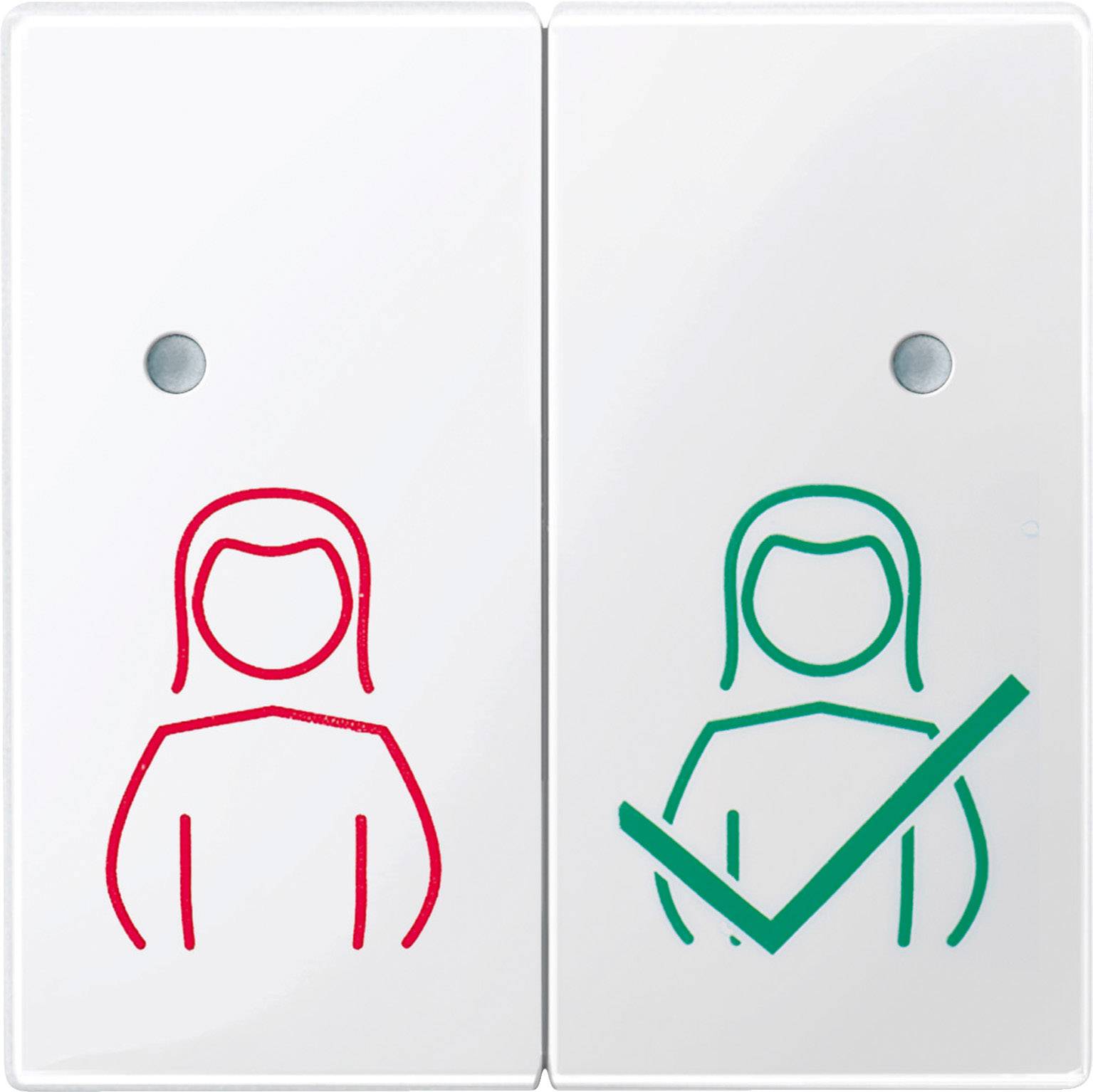 Merten Zubehör System M Polarweiß MEG4842-0319 1St.