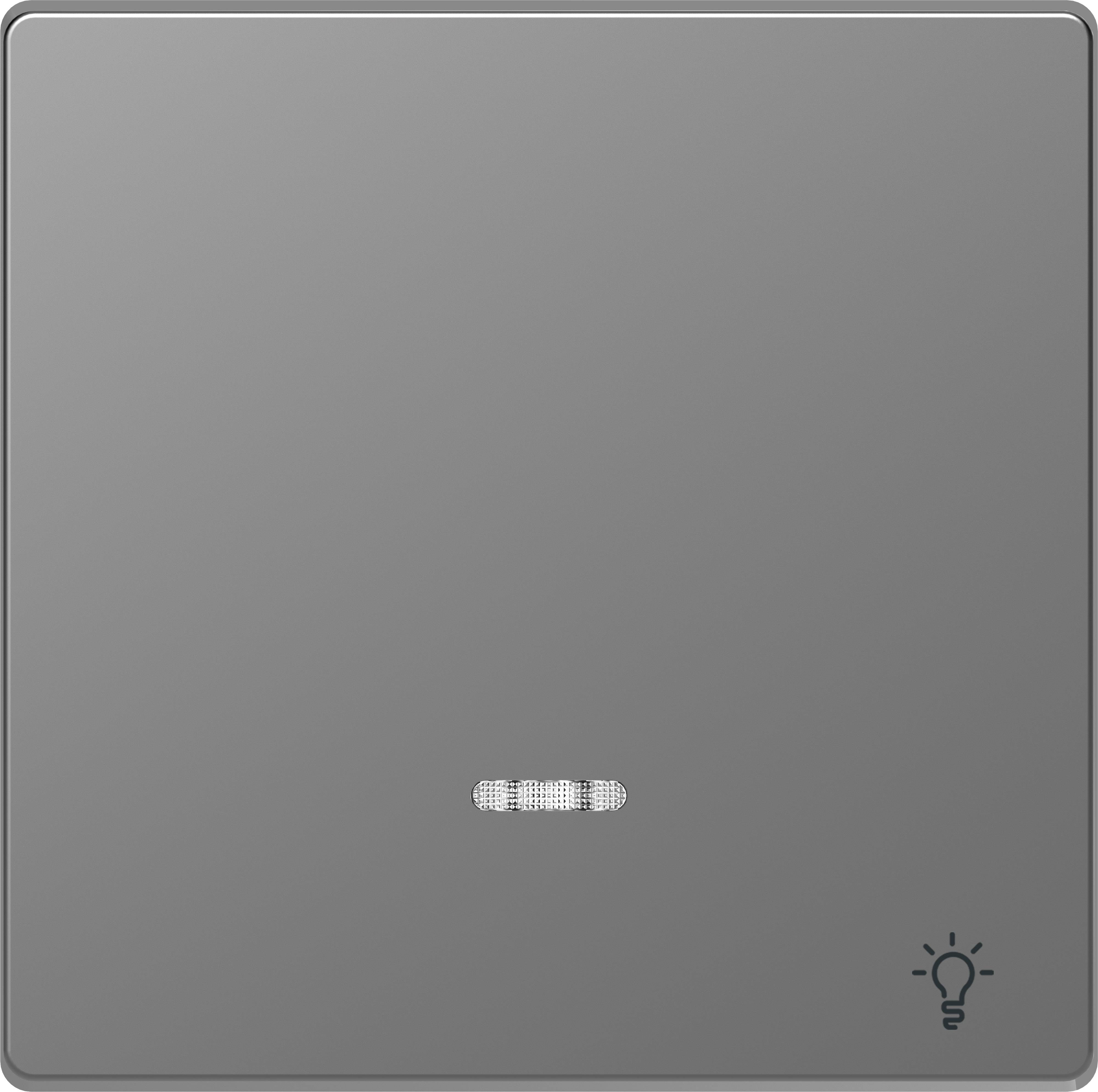 Merten Abdeckung Wechselschalter System Design Edelstahl MEG3322-6036 1St.