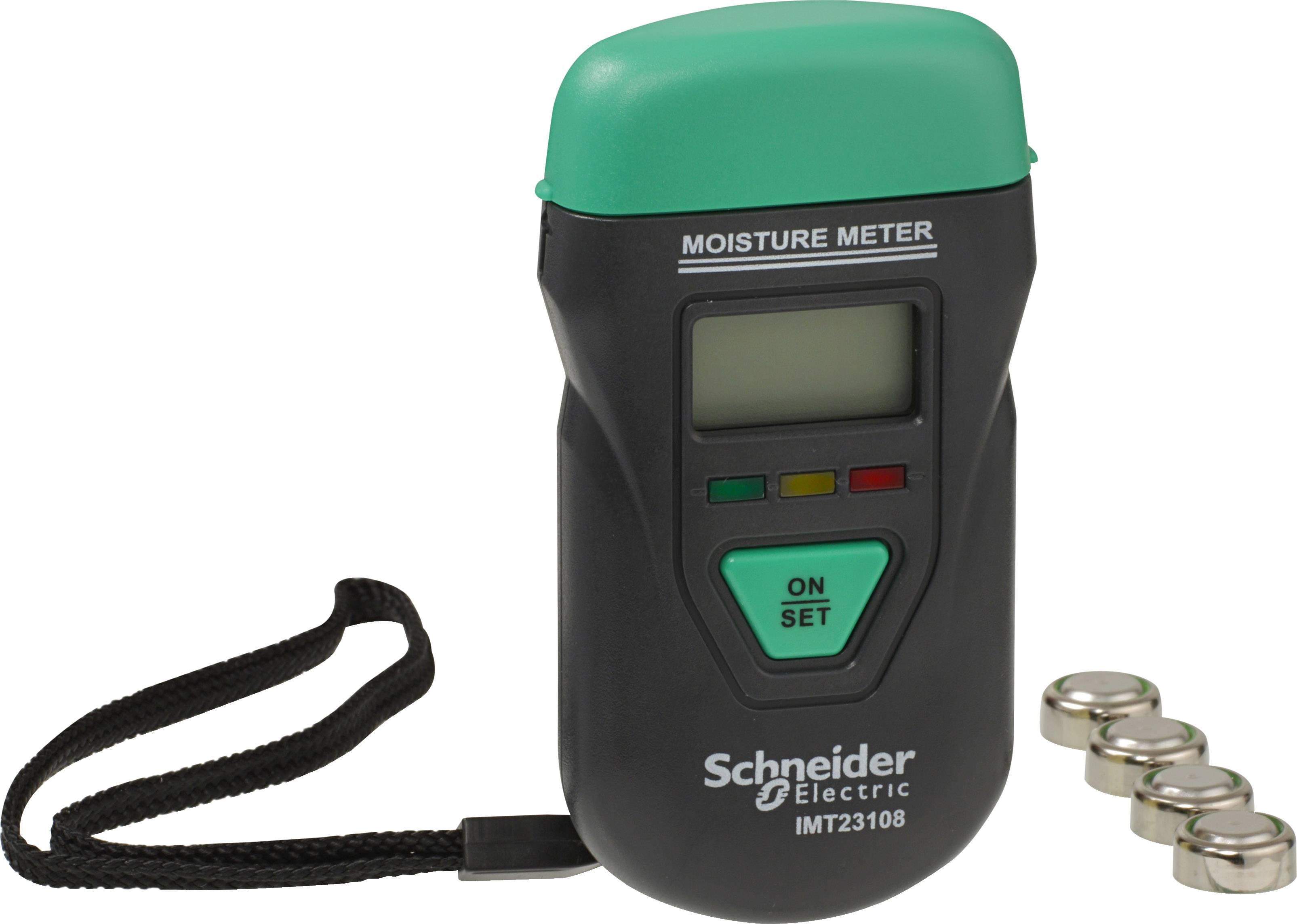 Schneider Electric IMT23208 Materialfeuchtemessgerät Messbereich Baufeuchtigkeit (Bereich) 0.2 bis 2.9% Messbereich