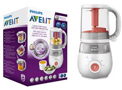 Philips Babynahrungszubereiter AVENT Weiß SCF881/0