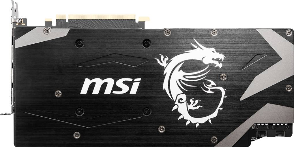MSI Gaming Grafikkarte Nvidia GeForce RTX2070 Armor Overclocked 8GB GDDR6-RAM PCIe x16 HDMI®, DisplayPort, USB-C™