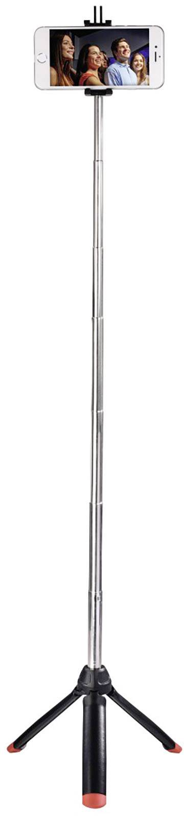 Hama Multi "4in1" Tischstativ 1/4 Zoll Arbeitshöhe=20 - 90 cm Schwarz inkl. Smartphonehalter