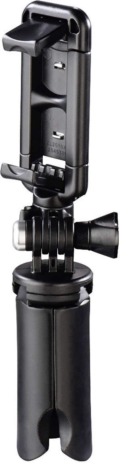 Hama Pocket Ministativ  Arbeitshöhe=5 cm Schwarz inkl. Smartphonehalter