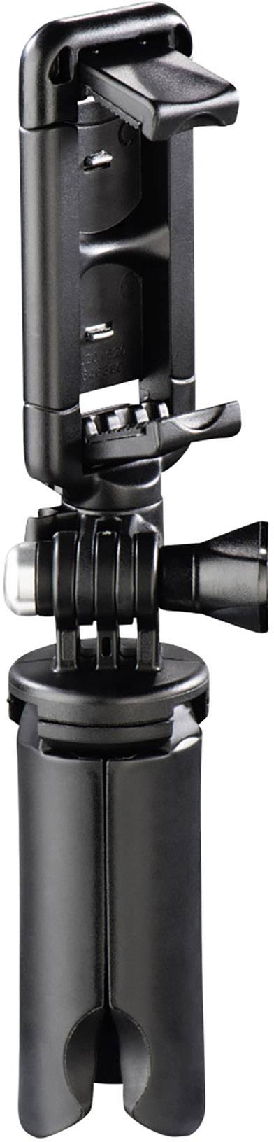 Hama Pocket Ministativ  Arbeitshöhe=5 cm Schwarz inkl. Smartphonehalter