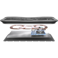 Cellularline Induktions-Ladegerät 2000 mA qi Wireless-Pad WIRELESSILICONPADK Ausgänge Induktionslade-Standard Schwarz Cellularline Induktions-Ladegerät 2000 mA qi Wireless-Pad WIRELESSILICONPADK Ausgänge Induktionslade-Standard Schwarz