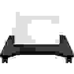 HP F2A73A M506/M527 Cabinet Drucker-Unterschrank mit Rollen Schwarz, Weiß