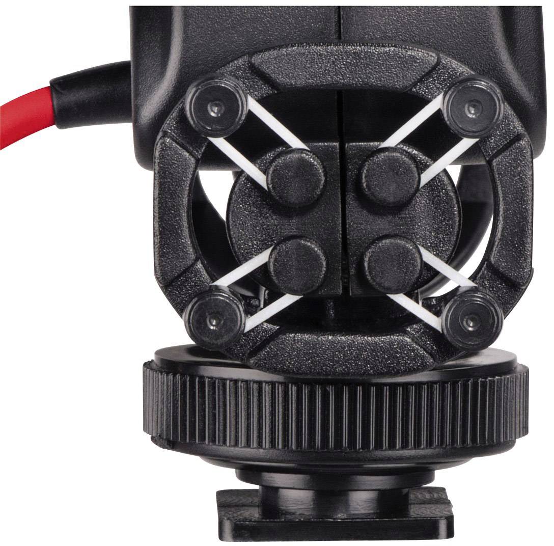 Hama RMZ-18 Kamera-Mikrofon inkl. Windschutz, Blitzschuh-Montage