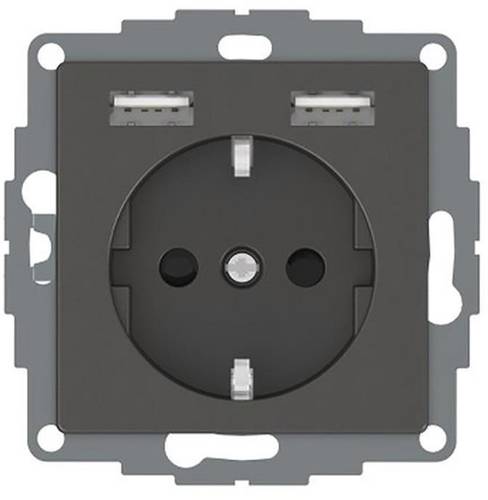 Merten Einsatz System Design Anthrazit MEG2366-0414