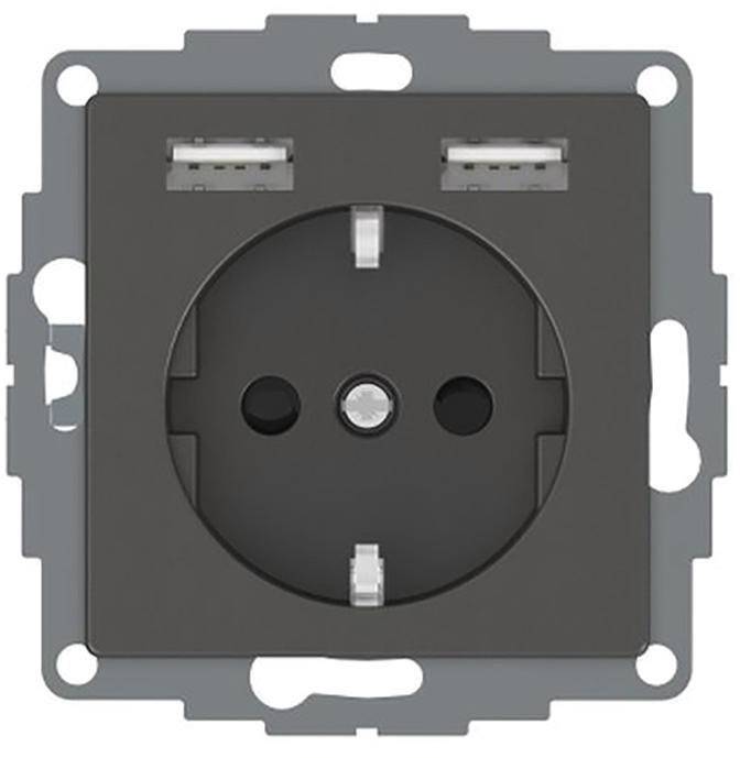 Merten Einsatz System Design Anthrazit MEG2366-0414 1 St.