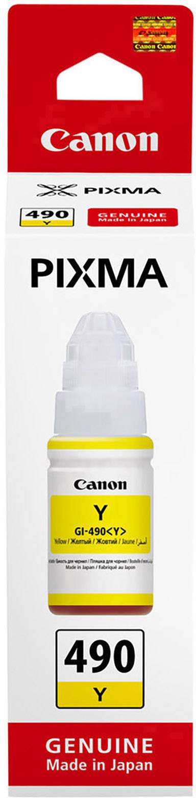 Canon Nachfülltinte GI-490Y Gelb 0666C001