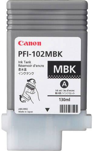 Canon Druckerpatrone PFI-102MBK Original Matt Schwarz 0894B001