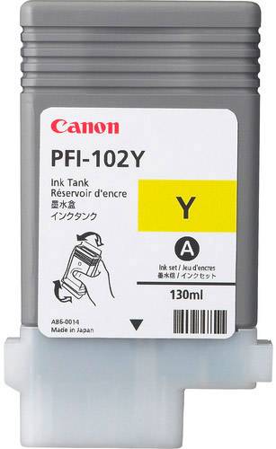 Canon Druckerpatrone PFI-102Y Original Gelb 0898B001