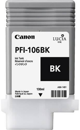 Canon PFI-106 BK - 130 ml - Schwarz - Original - Tintenbehälter - für imagePROGR