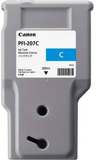 Canon Druckerpatrone PFI-207C Original Cyan 8790B001