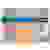 Brother HGe-151V5 Schriftband 5er Set Bandfarbe: Transparent Schriftfarbe: Schwarz 24mm 8m