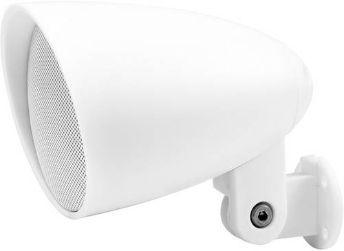 Omnitronic PS-2.5WB Außenlautsprecher 70W IP65 Weiß 1 Paar