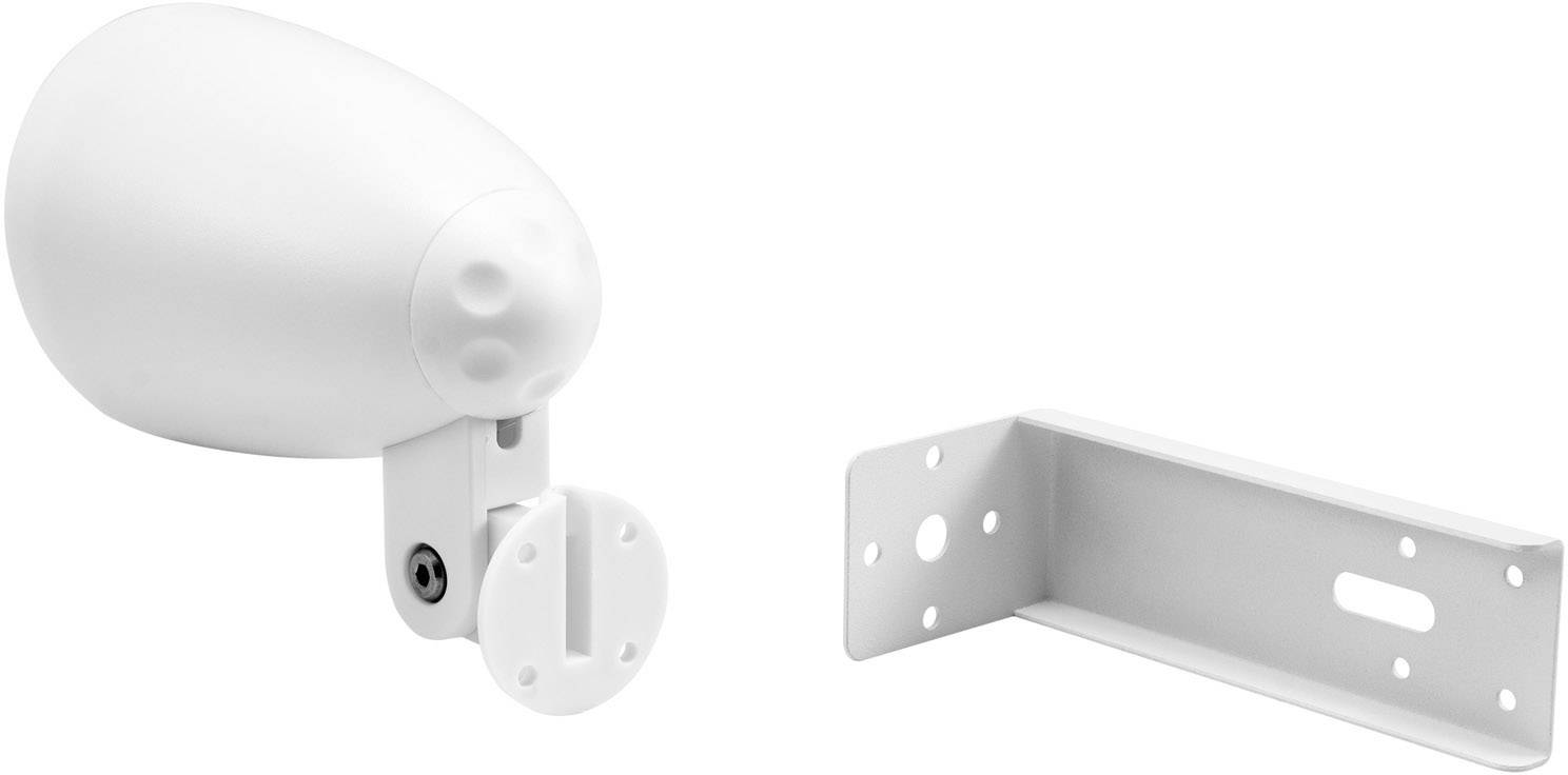 Omnitronic PS-2.5WB Außenlautsprecher 70W IP65 Weiß 1 Paar