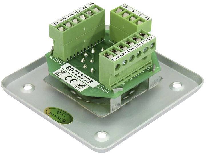Omnitronic 80711223 Unterputz ELA-Programmwähler Silber