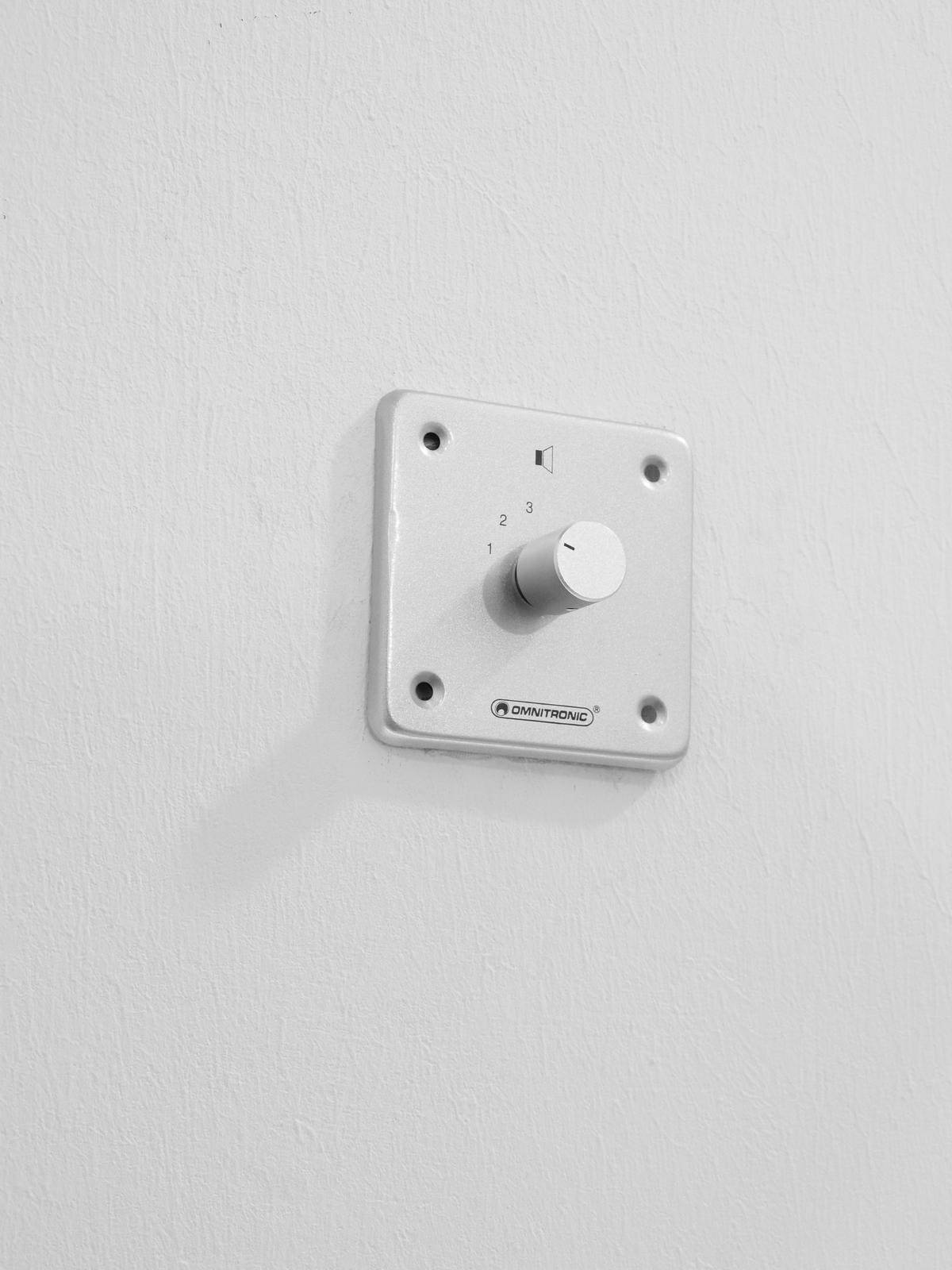 Omnitronic 80711223 Unterputz ELA-Programmwähler Silber