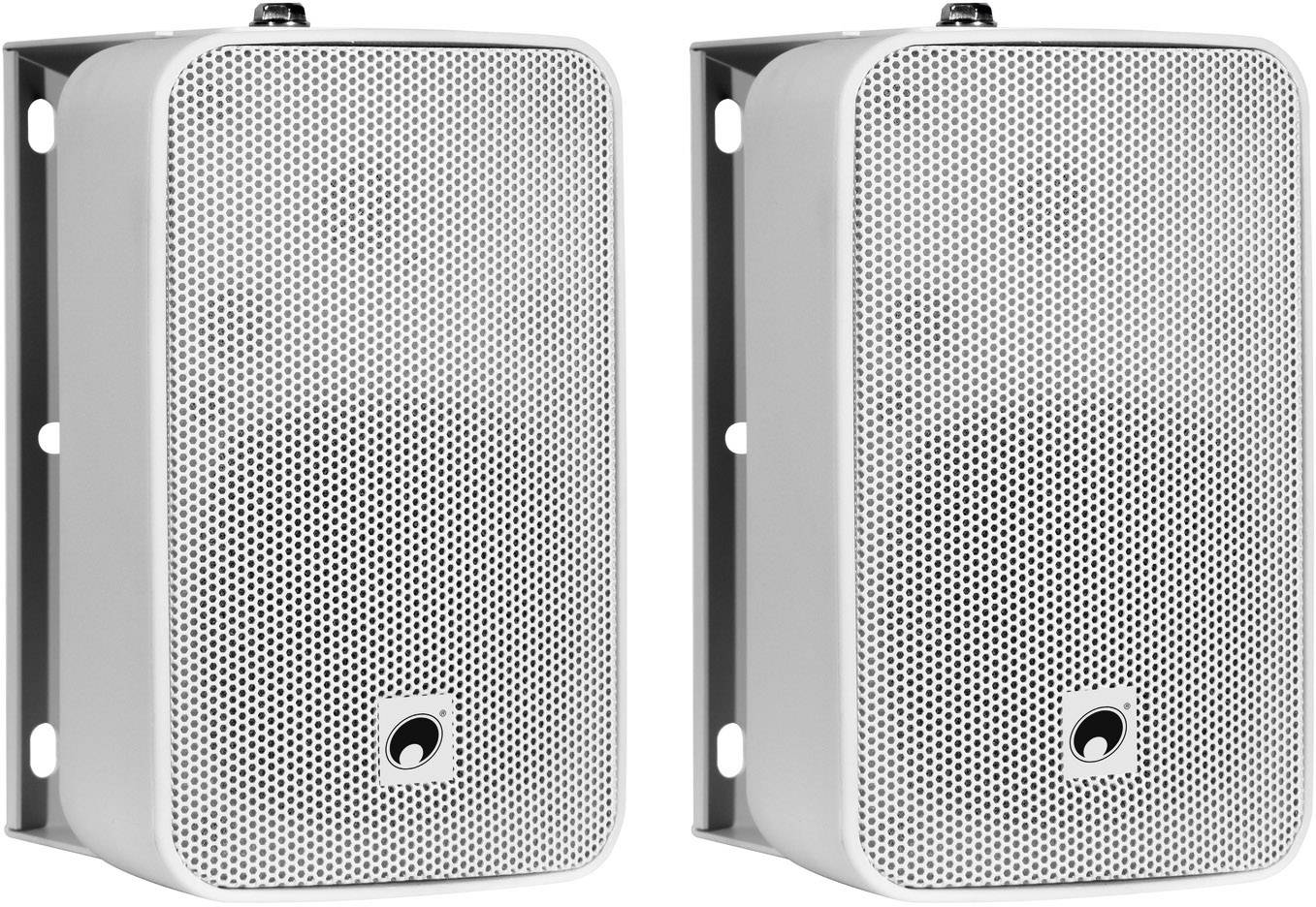 Omnitronic ODP-204T ELA-Wandlautsprecher 10W Weiß 1 Paar