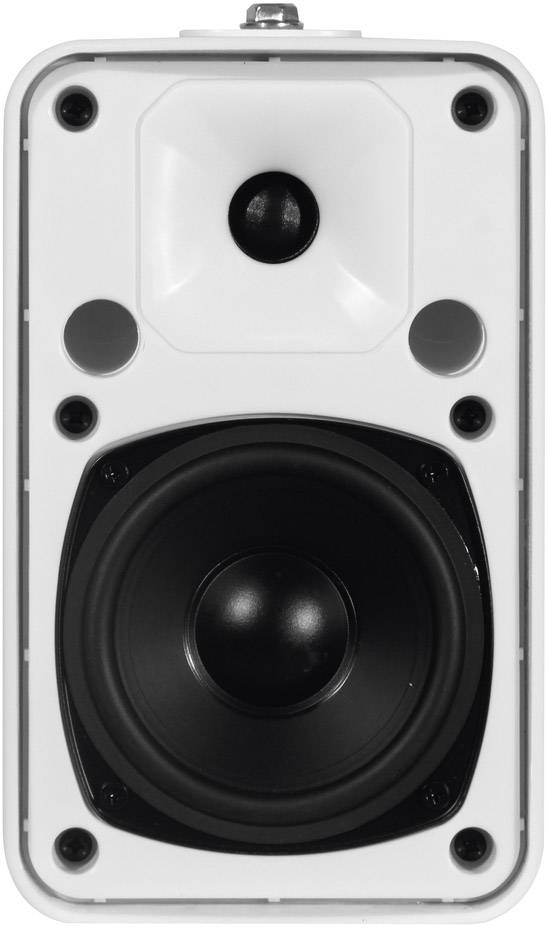 Omnitronic ODP-204T ELA-Wandlautsprecher 10W Weiß 1 Paar