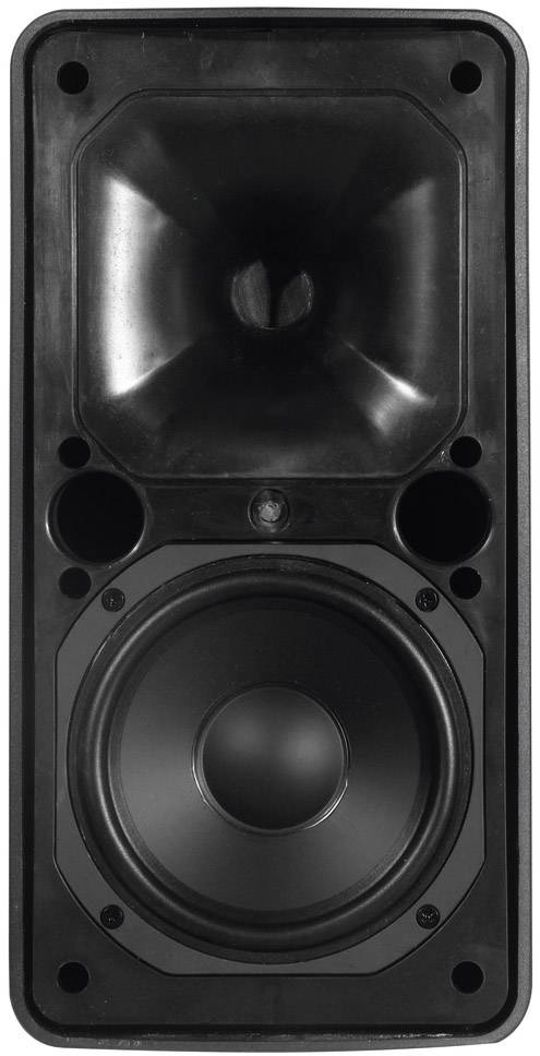 Omnitronic ODP-206T ELA-Wandlautsprecher 20W Schwarz 1 Paar