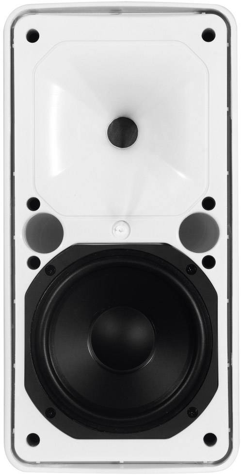 Omnitronic ODP-206T ELA-Wandlautsprecher 20W Weiß 1 Paar